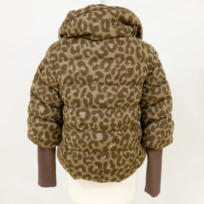 Tatlas Fur Jacket Leopard Brown 2 Jacket
