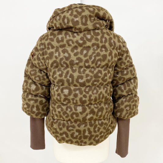 Tatlas Fur Jacket Leopard Brown 2 Jacket