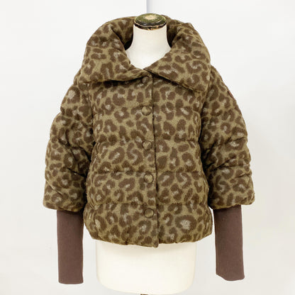 Tatlas Fur Jacket Leopard Brown 2 Jacket