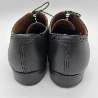 John Rob Leather Seymour Black Black #7EE Business Shoes