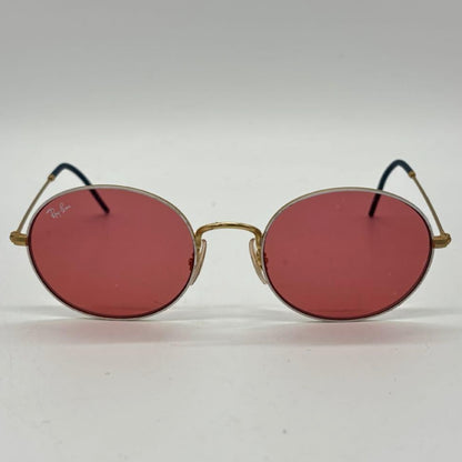 RayBan Sunglasses Round Gold Metal x Pink Sunglasses