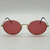 RayBan Sunglasses Round Gold Metal x Pink Sunglasses