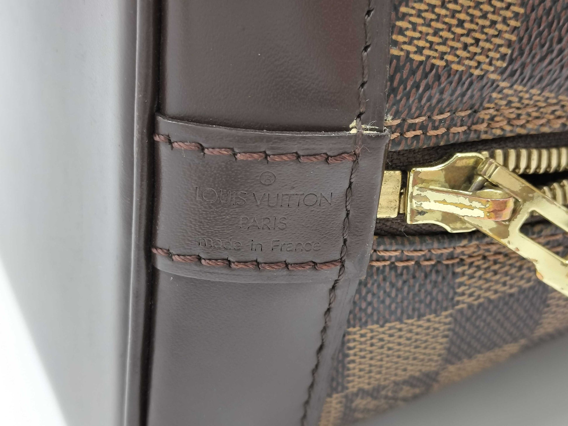 LOUIS VUITTON LOUIS VUITTON Louis Vuitton M51131 Alma Damier Handbag Bag