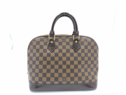 LOUIS VUITTON LOUIS VUITTON Louis Vuitton M51131 Alma Damier Handbag Bag