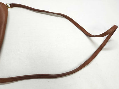 COACH COACH 9755 Old Coach Vintage Made in America Leather Shoulder Bag Brown Shoulder Bag