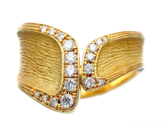 D0.24ct K18 8.4g Ring 