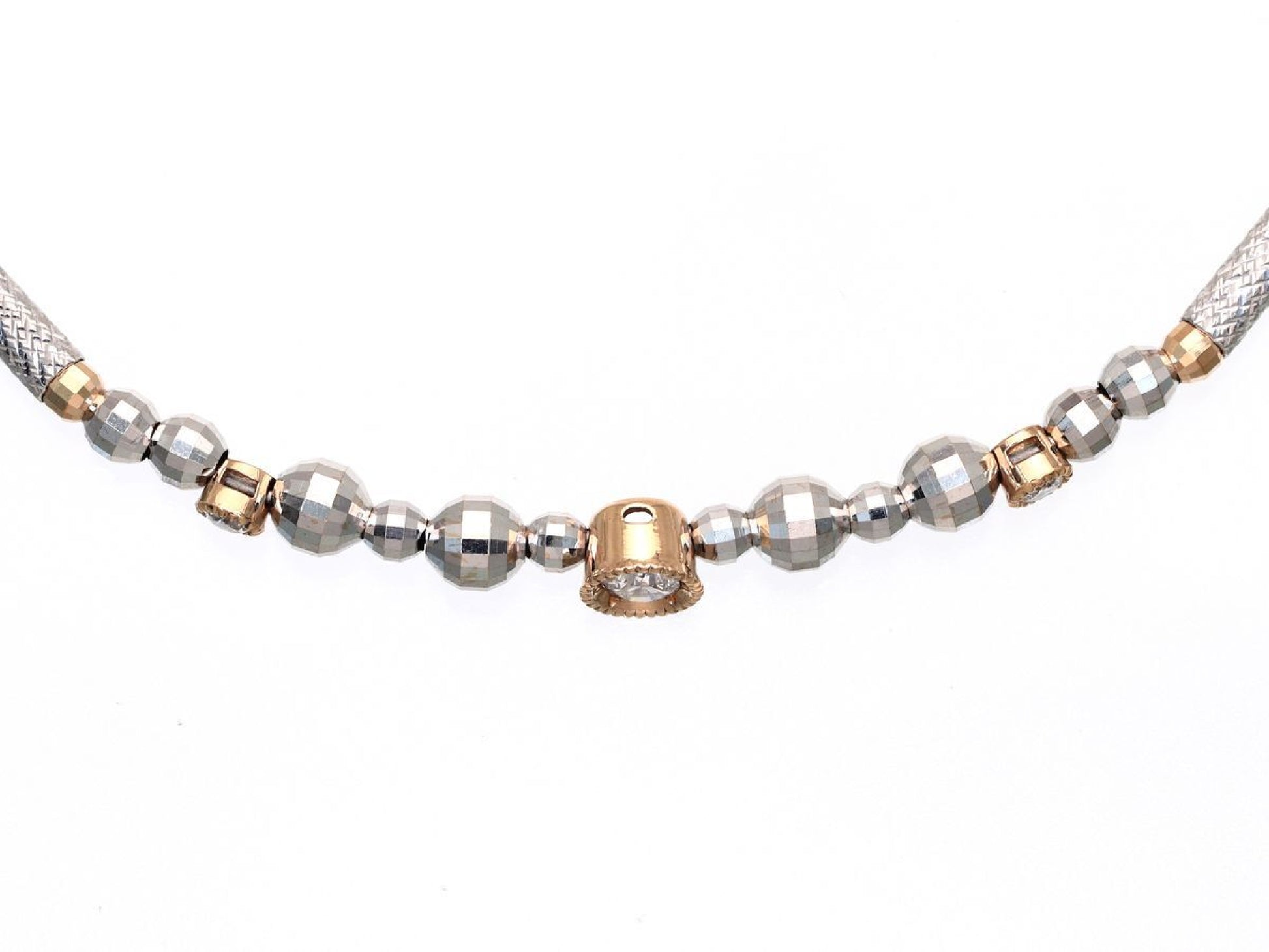 D0.17ct K18 3.8g Bracelet Bangle 
