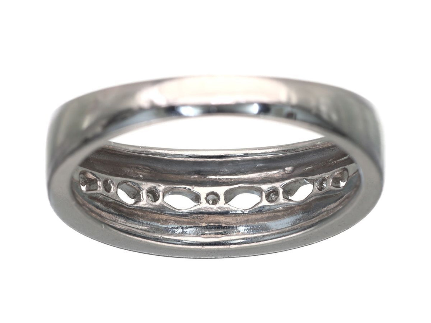 D0.07ct Pt900 5.9g Ring 