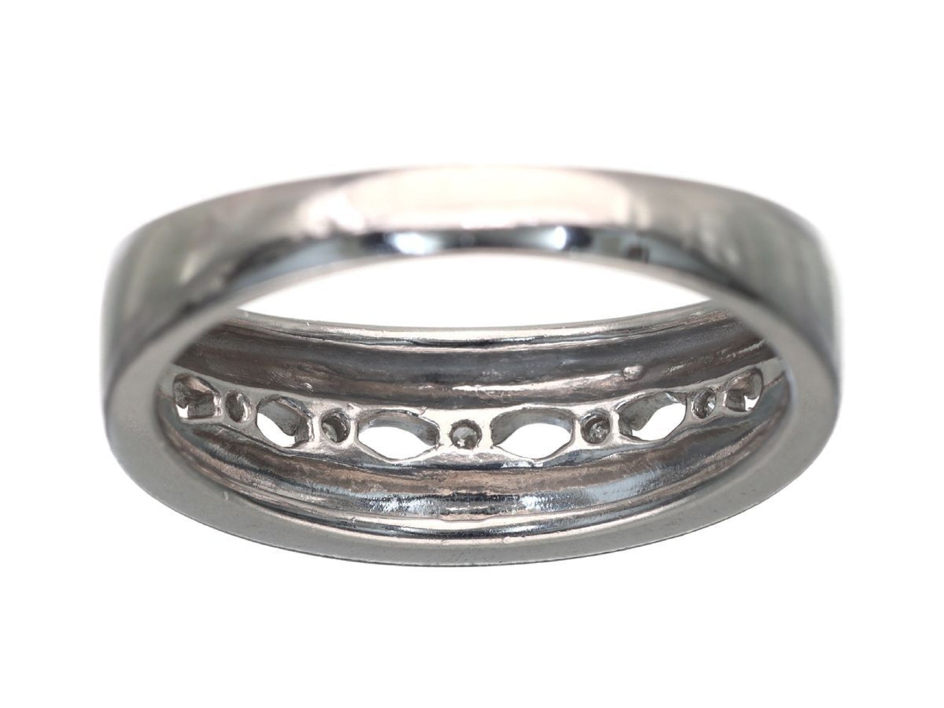 D0.07ct Pt900 5.9g Ring 
