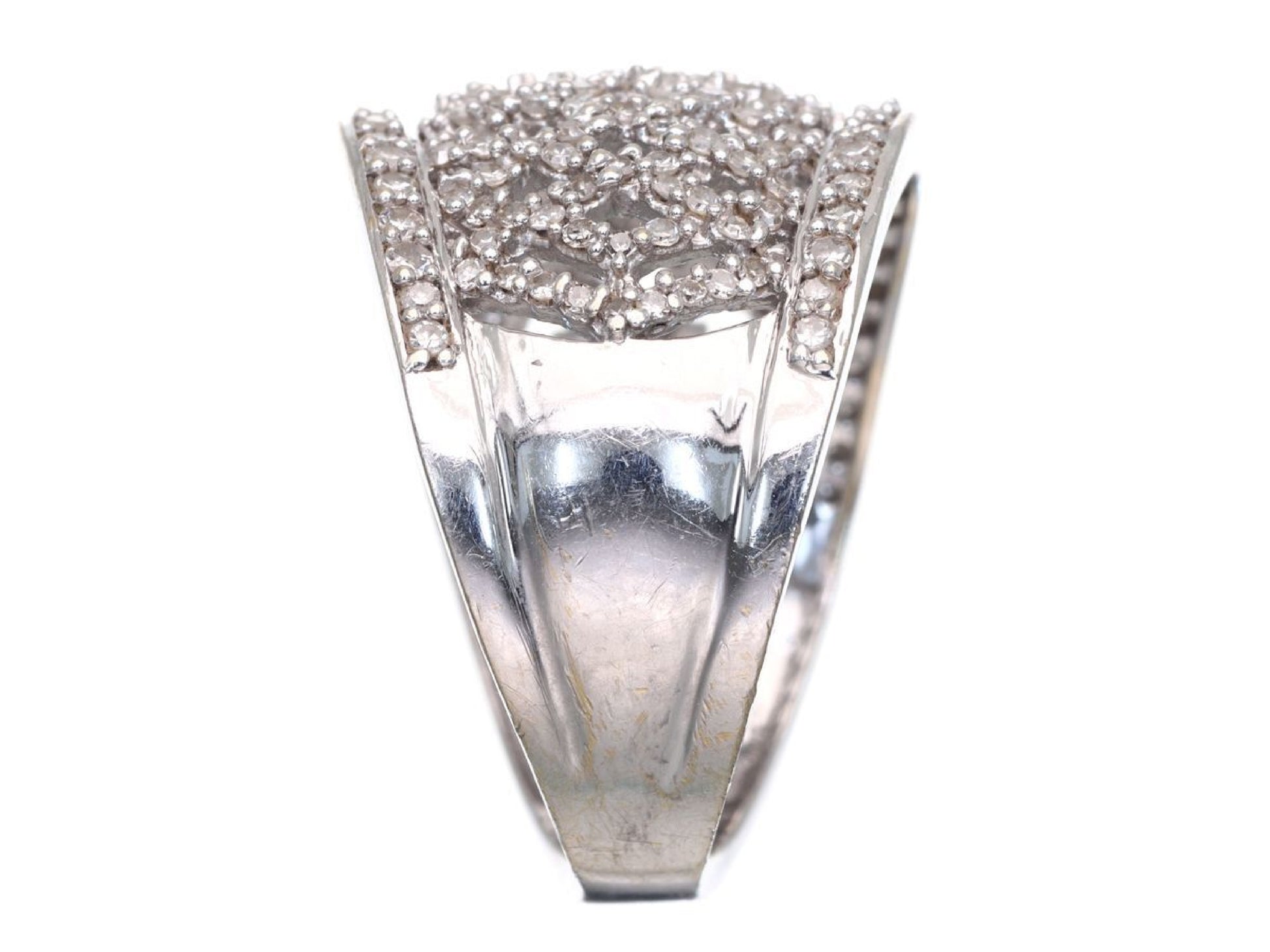 D0.75ct K18WG 6.8g Ring 