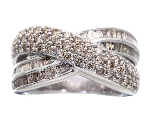 D1.50ct K18WG 11.6g Ring 