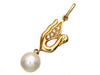 Akoya Pearl Diameter Approx. 7.5mm D0.04ct K18 1.9g Pendant Top 