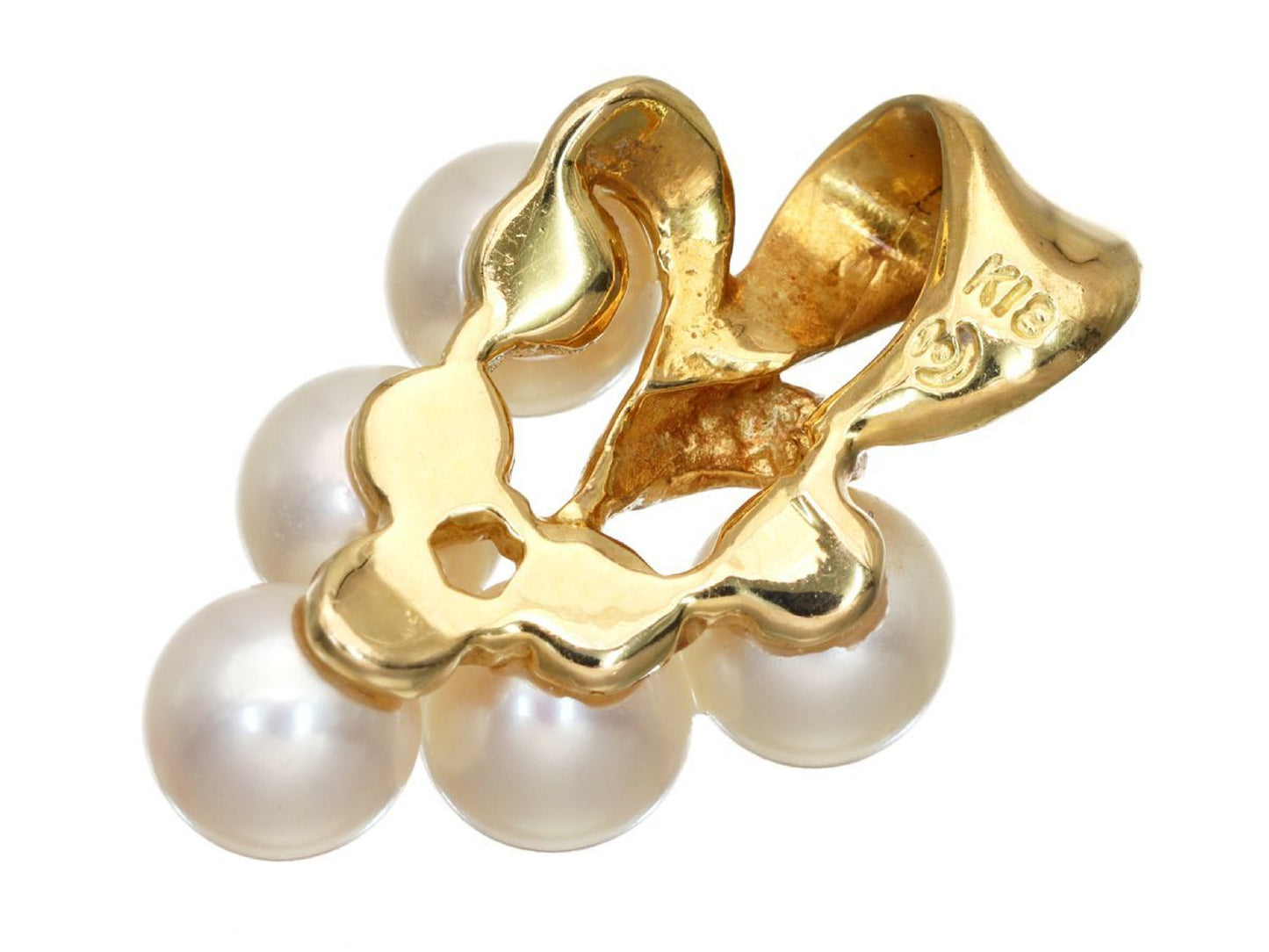 TASAKI Baby Pearl Diameter Approx. 4.2-4.4mm K18 1.7g Pendant Top 