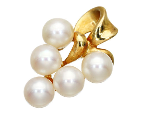 TASAKI Baby Pearl Diameter Approx. 4.2-4.4mm K18 1.7g Pendant Top 