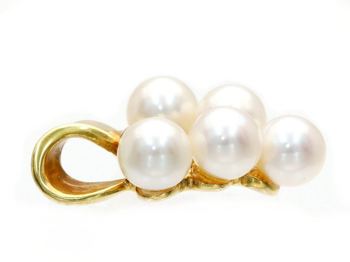 TASAKI Baby Pearl Diameter Approx. 4.2-4.4mm K18 1.7g Pendant Top 