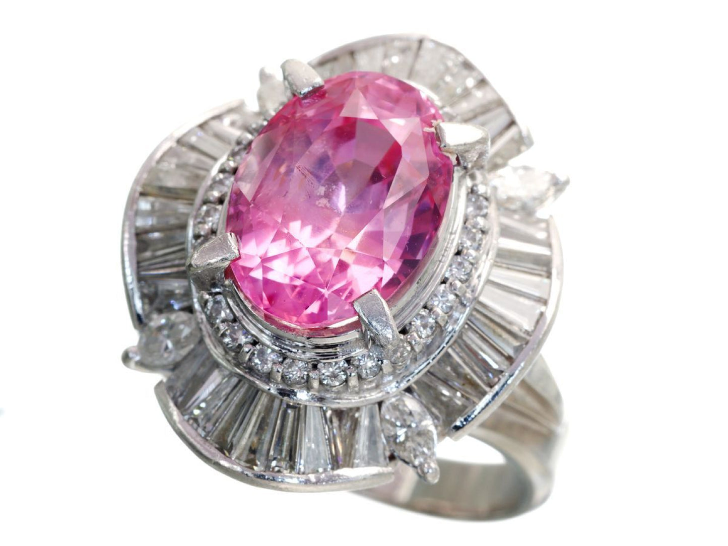 PS6.306ct D1.612ct Pt900 18.7g Ring 