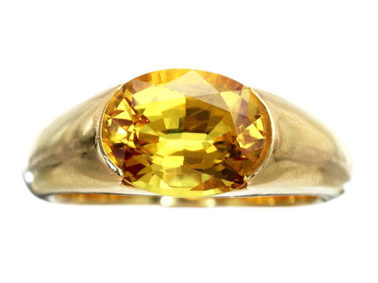 YS4.27ct K18 9.3g Ring 