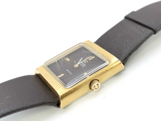 OMEGA Deville Hand-Wound Brown Dial Immovable Women's Watch