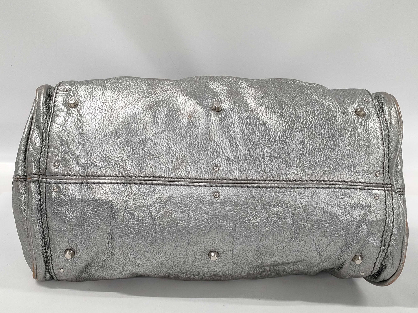 Chloe Paddington Silver Padlock Handbag