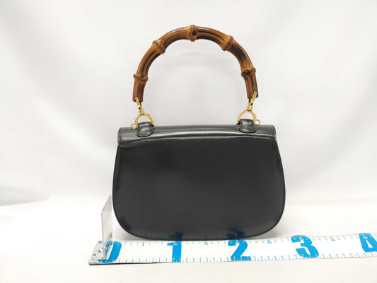 GUCCI GUCCI Bamboo Leather Handbag 00020460633
