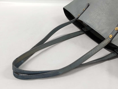 Chloe muted light blue shoulder bag tote bag