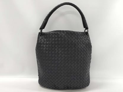 BOTTEGA VENETA Bottega Veneta Dark Navy Intrecciato Handbag