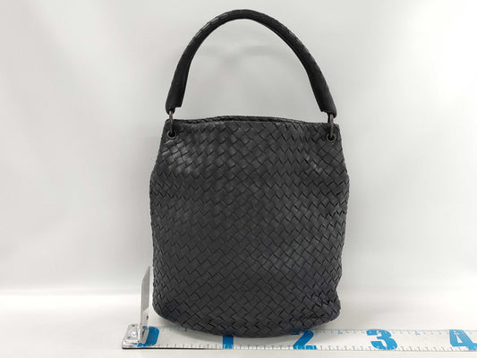 BOTTEGA VENETA Bottega Veneta Dark Navy Intrecciato Handbag