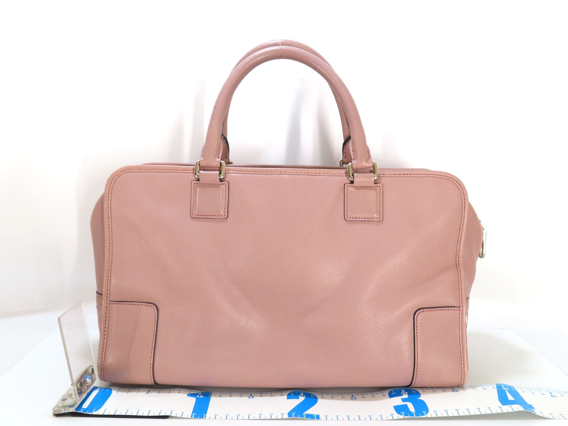 LOEWE Amazona 36 Leather/Pink Handbag