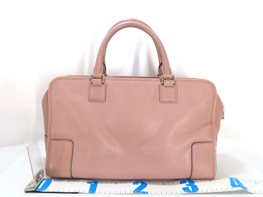 LOEWE Amazona 36 Leather/Pink Handbag