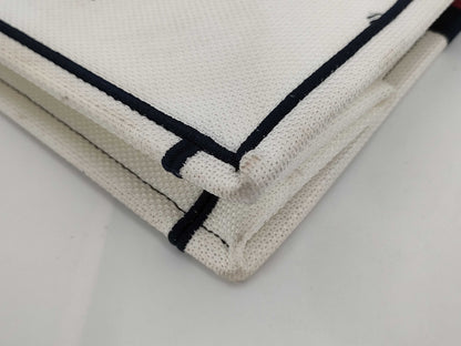 Christian Louboutin Christian Dior Book Tote Medium Canvas/White Tote Bag