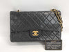 CHANEL CHANEL Matelasse 25 Double Flap/Lamb/Black/GD/1st Series Shoulder Bag