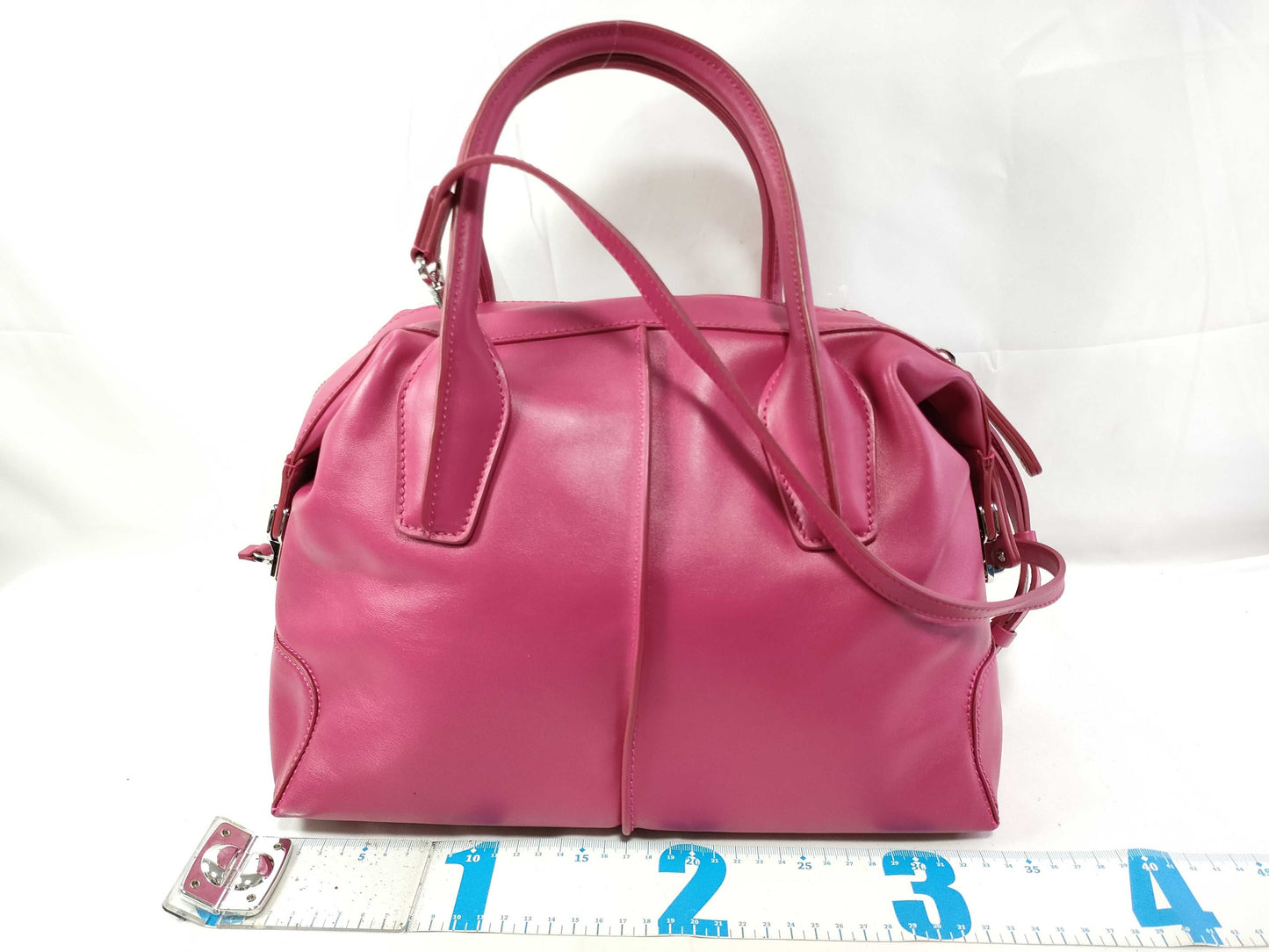 TODS TODS 2WAY Bag Leather/Pink Handbag
