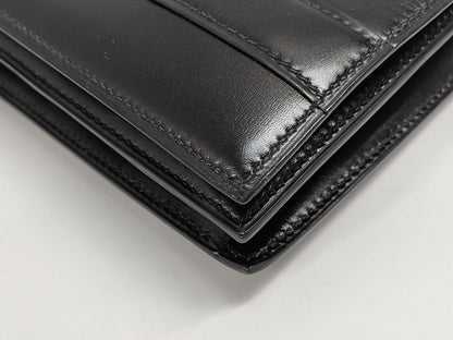 HERMES HERMES Annie Box Calf/Black/〇O Stamp/GD Shoulder Bag