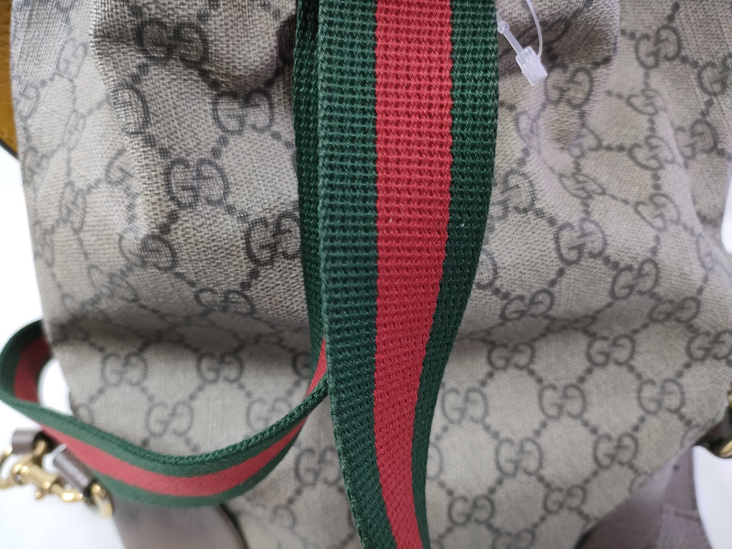 GUCCI GUCCI Tiger Head BKPK GG Supreme/Brown Rucksack