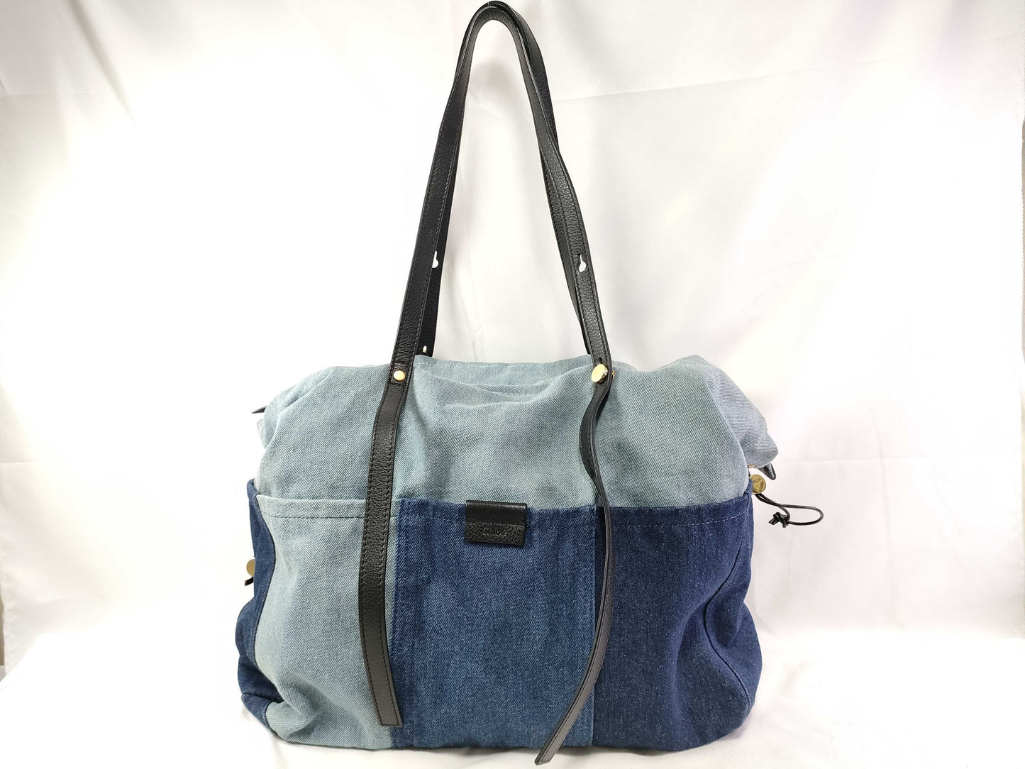 chloe Chloe Tote Bag Denim/Blue Tote Bag