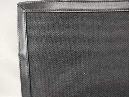CELINE CELINE Vertical Cabus Mall Canvas/Black Tote Bag