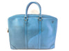 LOUIS VUITTON Epi LOUIS VUITTON Porte Documan Voiage Epi/Blue Celeste Business Bag