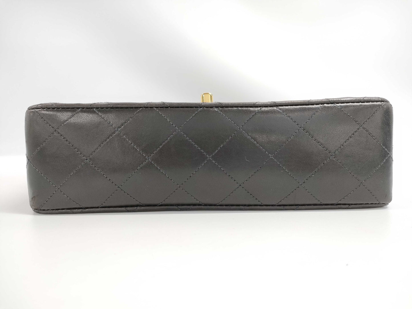 CHANEL CHANEL Matelasse 23 Double Flap/Lamb/Black/GD/5 Series Shoulder Bag