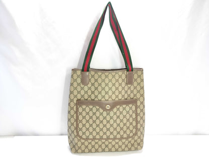 GUCCI GG Supreme GUCCI GG Supreme Sherry Tote Bag Tote Bag