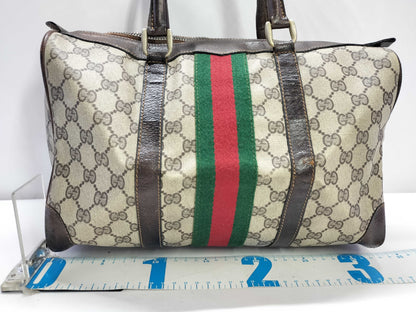GUCCI GG Supreme GUCCI GG Supreme Sherry Boston Bag Handbag