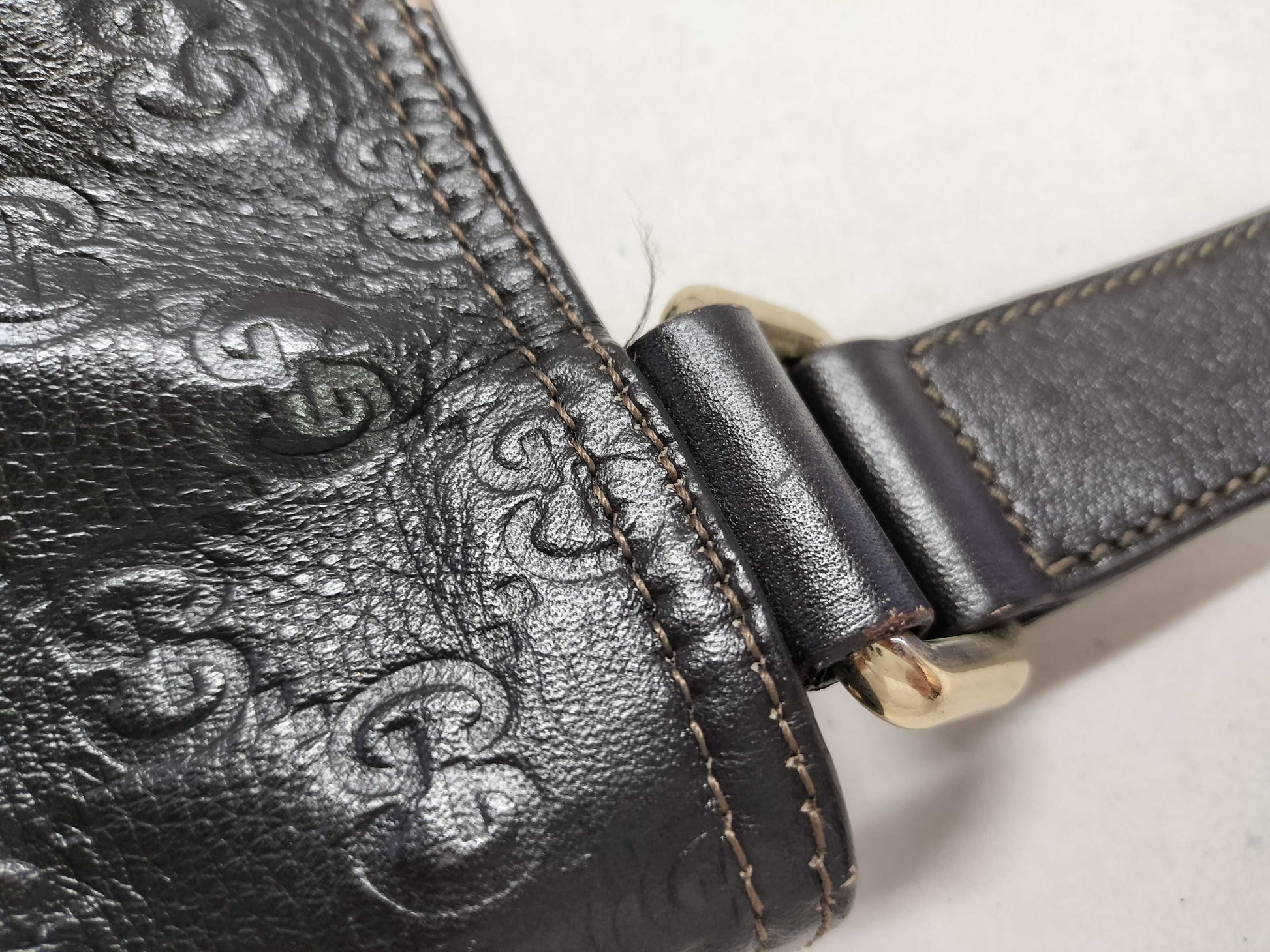 GUCCI Gucci Shima GUCCI Shima Leather Shoulder Bag Shoulder Bag