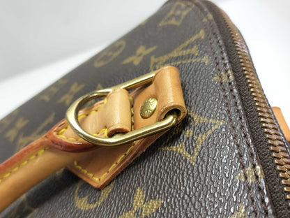 LOUIS VUITTON Monogram LOUIS VUITTON ALMA AR1909 Handbag with PM Strap