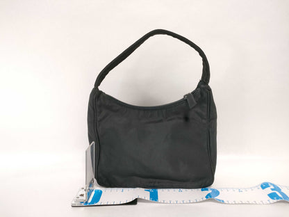 PRADA Nylon Prada Handbag Black Handbag