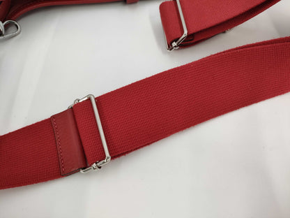 HERMES Evelyn Shoulder Bag Red Bag