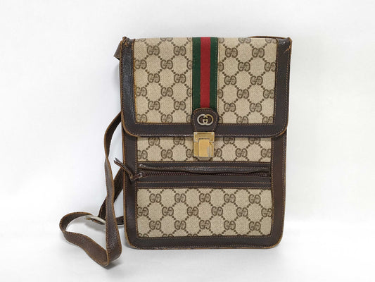 GUCCI GG Supreme Gucci GG Supreme Sherry Shoulder Bag Shoulder Bag