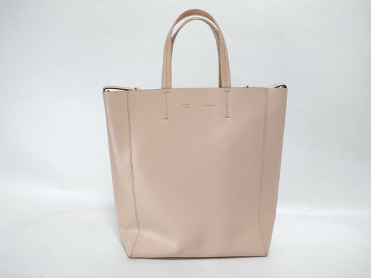 CELINE 2-WAY Purse Pink Handbag with Long Strap