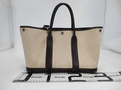 HERMES Garden Party PM □I Tote Bag