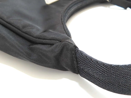 PRADA Nylon Prada Handbag Black Handbag