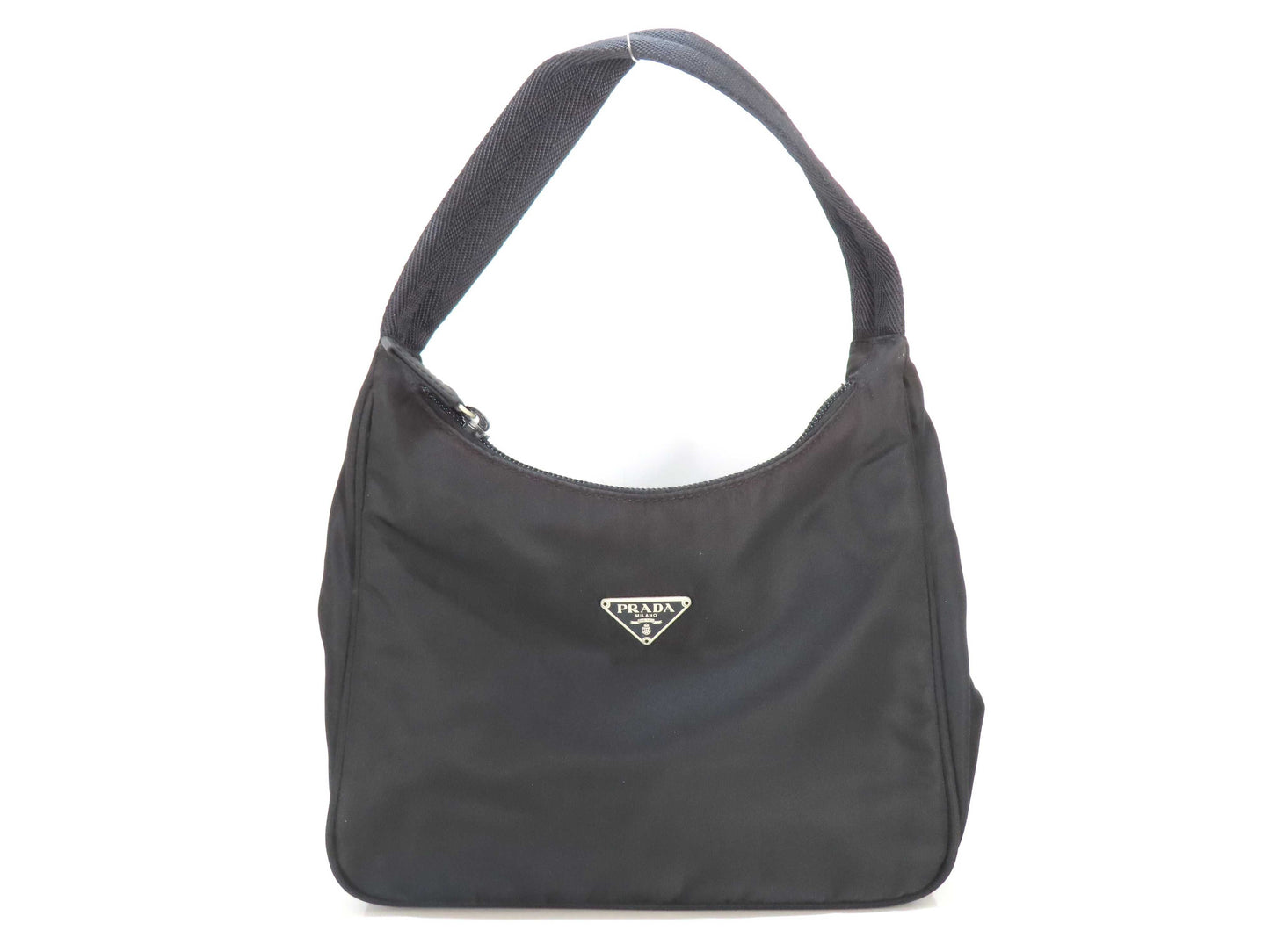PRADA Nylon Prada Handbag Black Handbag