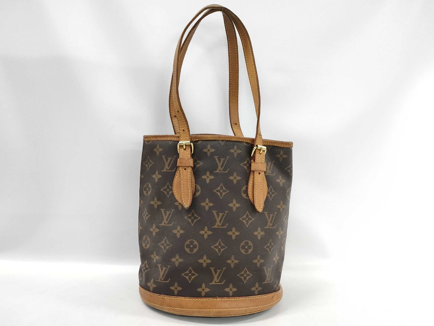 LOUIS VUITTON Louis Vuitton Bucket PM Handbag Tote Bag
